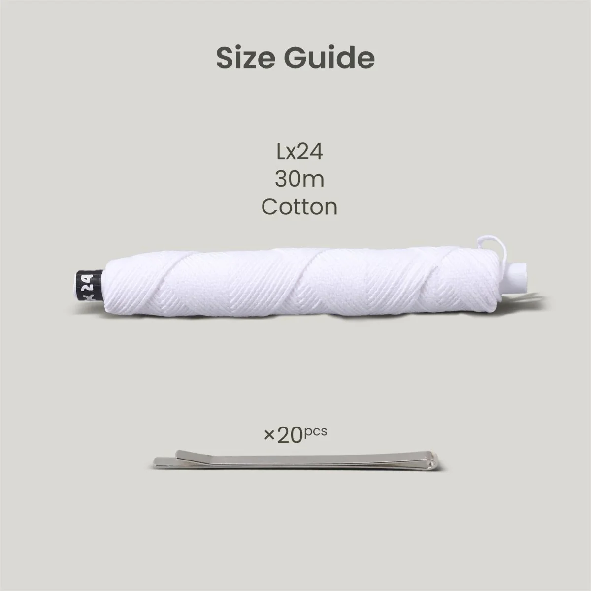 24 Ply Braided LX Candle Wick & Wick Holder - Image 11