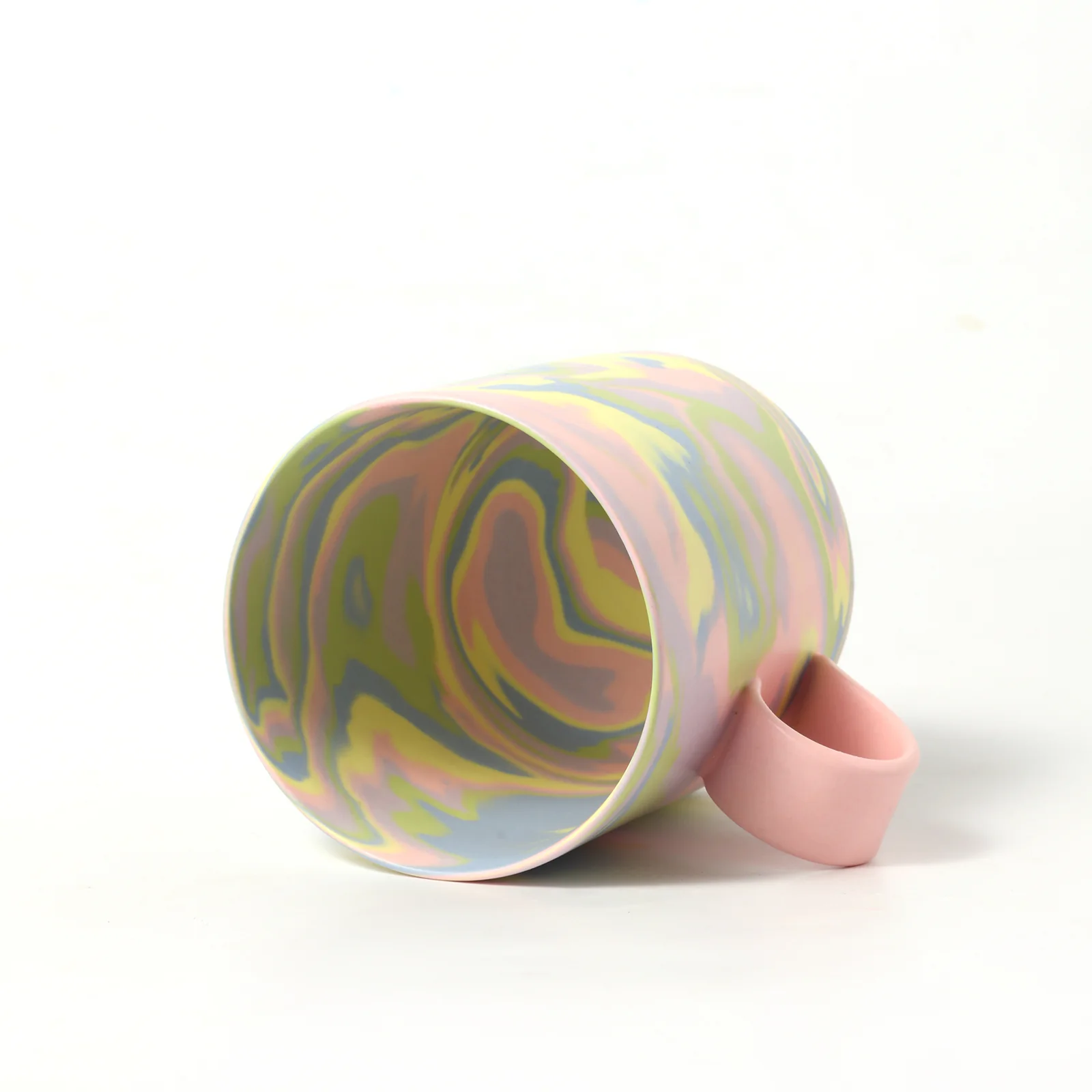 350ml Handmade Macaron Ceramic Mug - Image 7