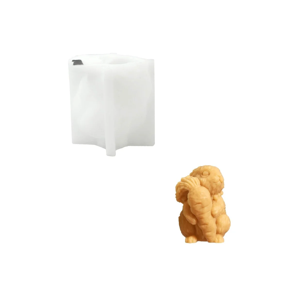Hoppy Bunny’s Little World Container Candle Silicone Mold Collection - Image 11