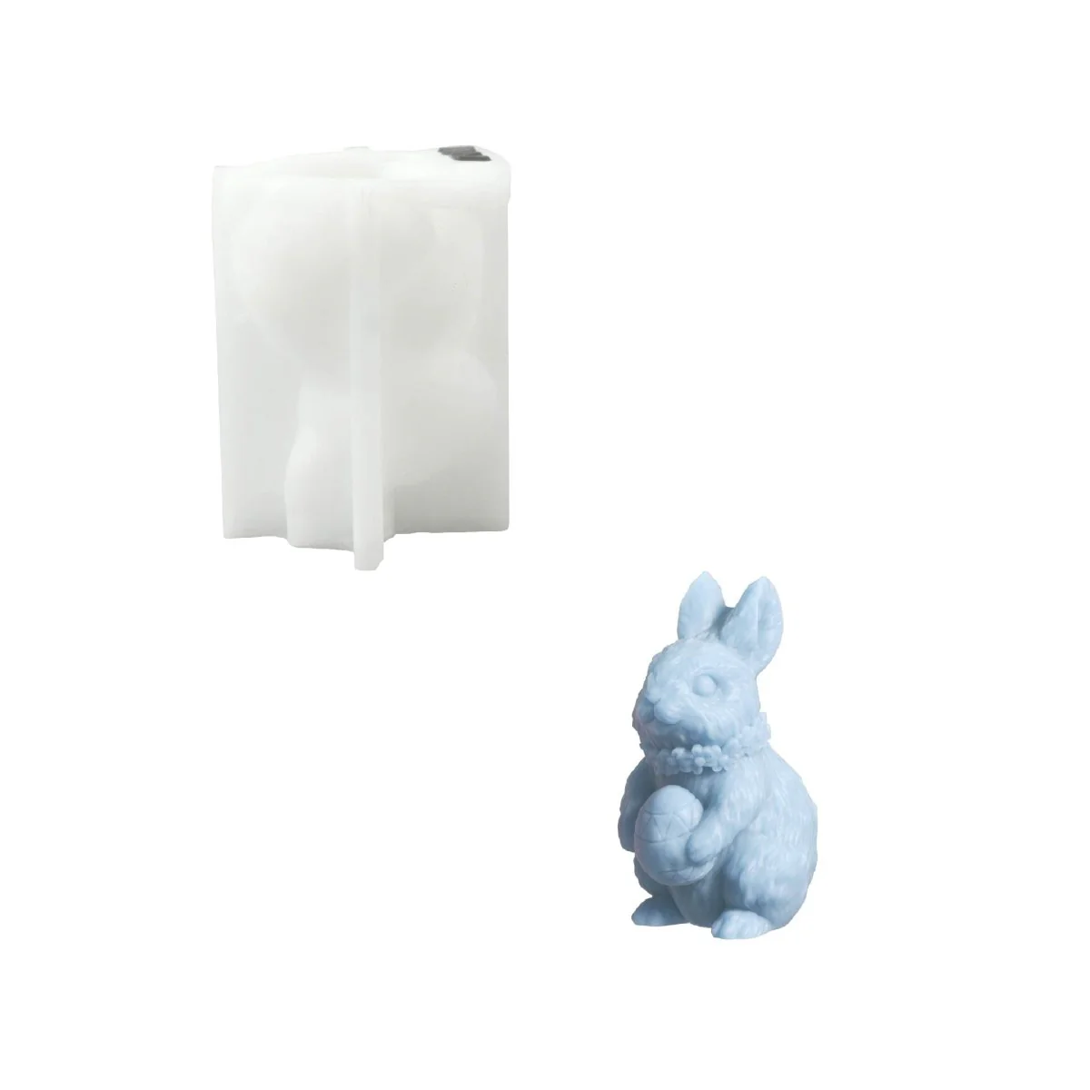 Hoppy Bunny’s Little World Container Candle Silicone Mold Collection - Image 13
