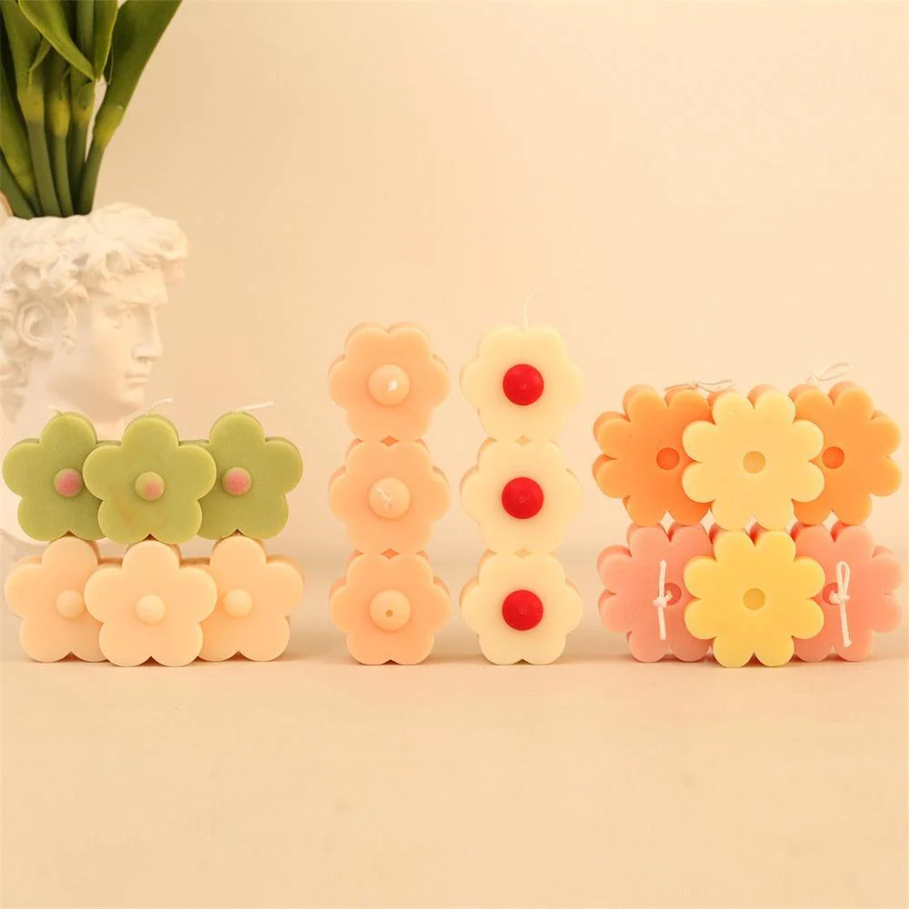 Flower in Bloom Candle Silicone Molds - Image 3