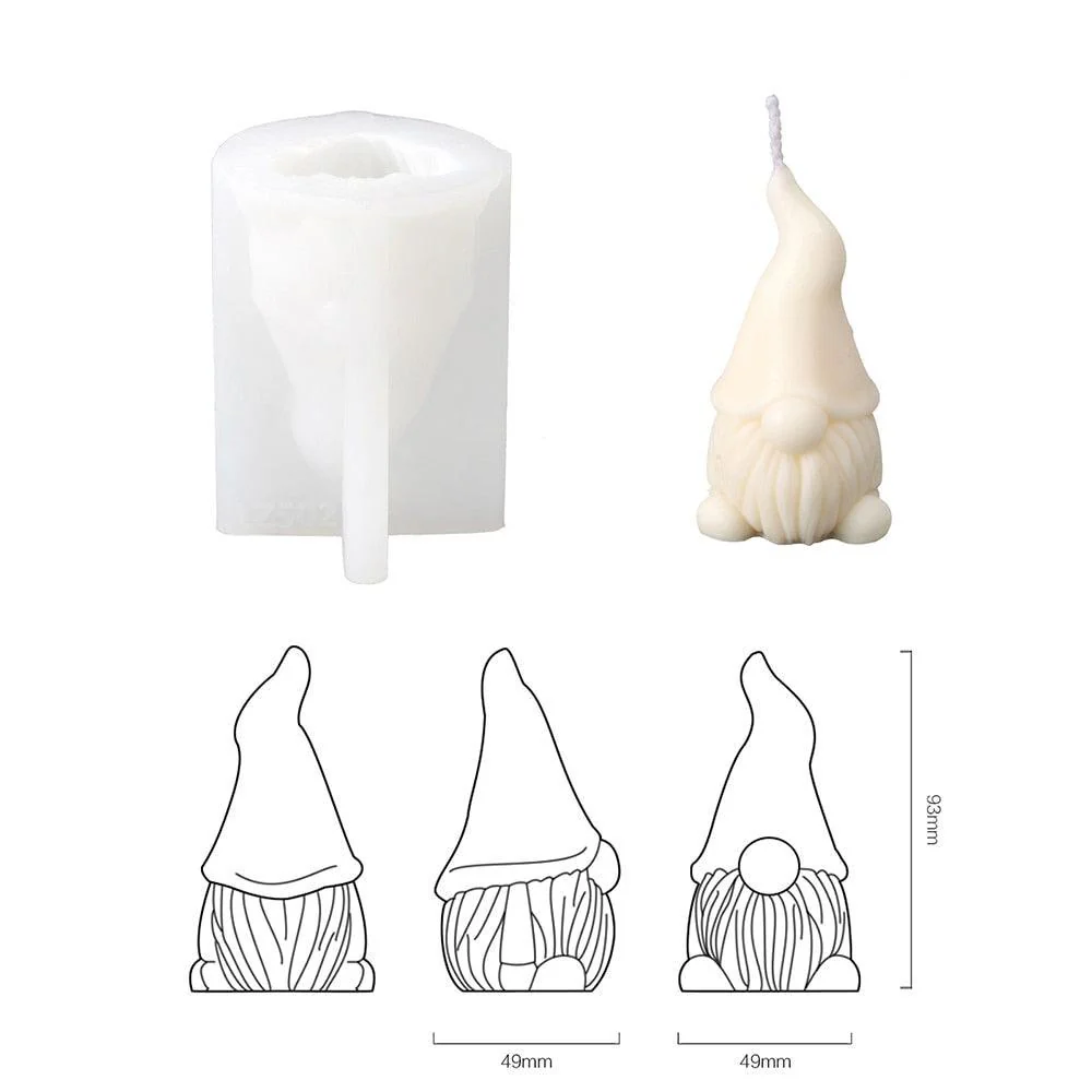 Gnome Candle Silicone Molds - Image 6