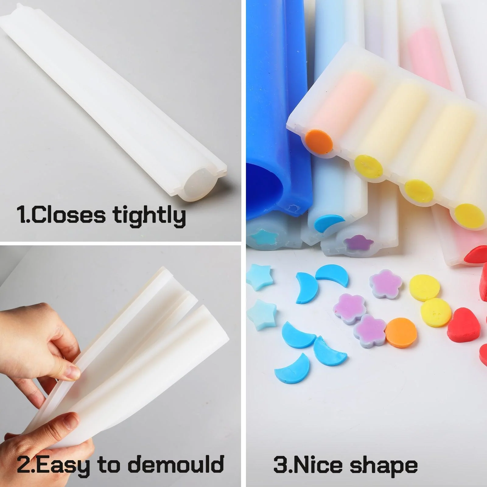 Soap Tube Column Insert Silicone Mold - Image 2