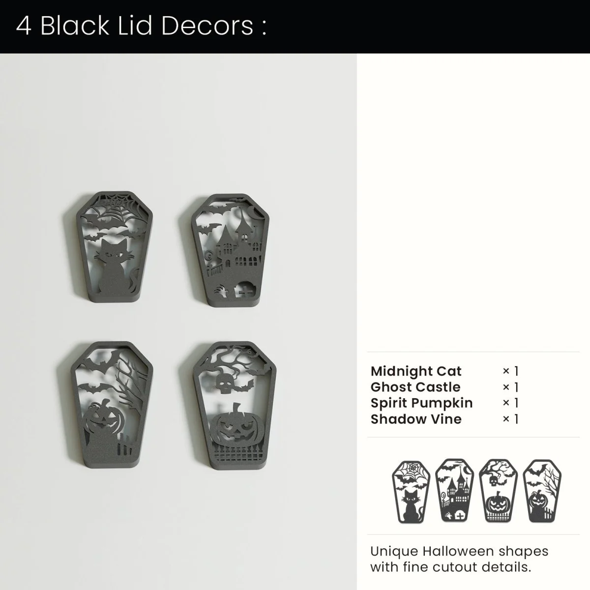 4oz Tricktop Coffins Candle Jar & Refill Silicone Mold - Image 16