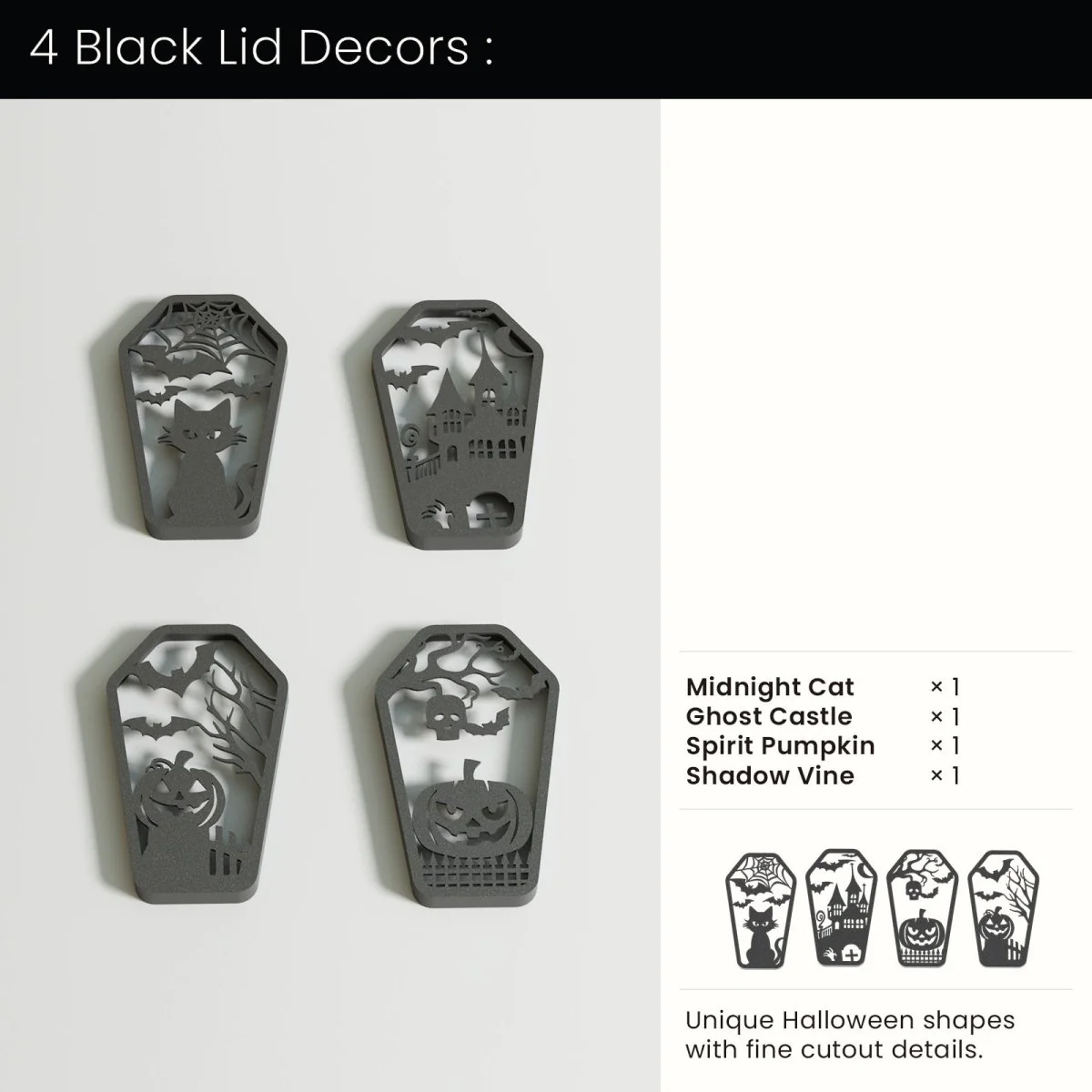 7oz Tricktop Coffins Candle Jar & Refill Silicone Mold - Image 13