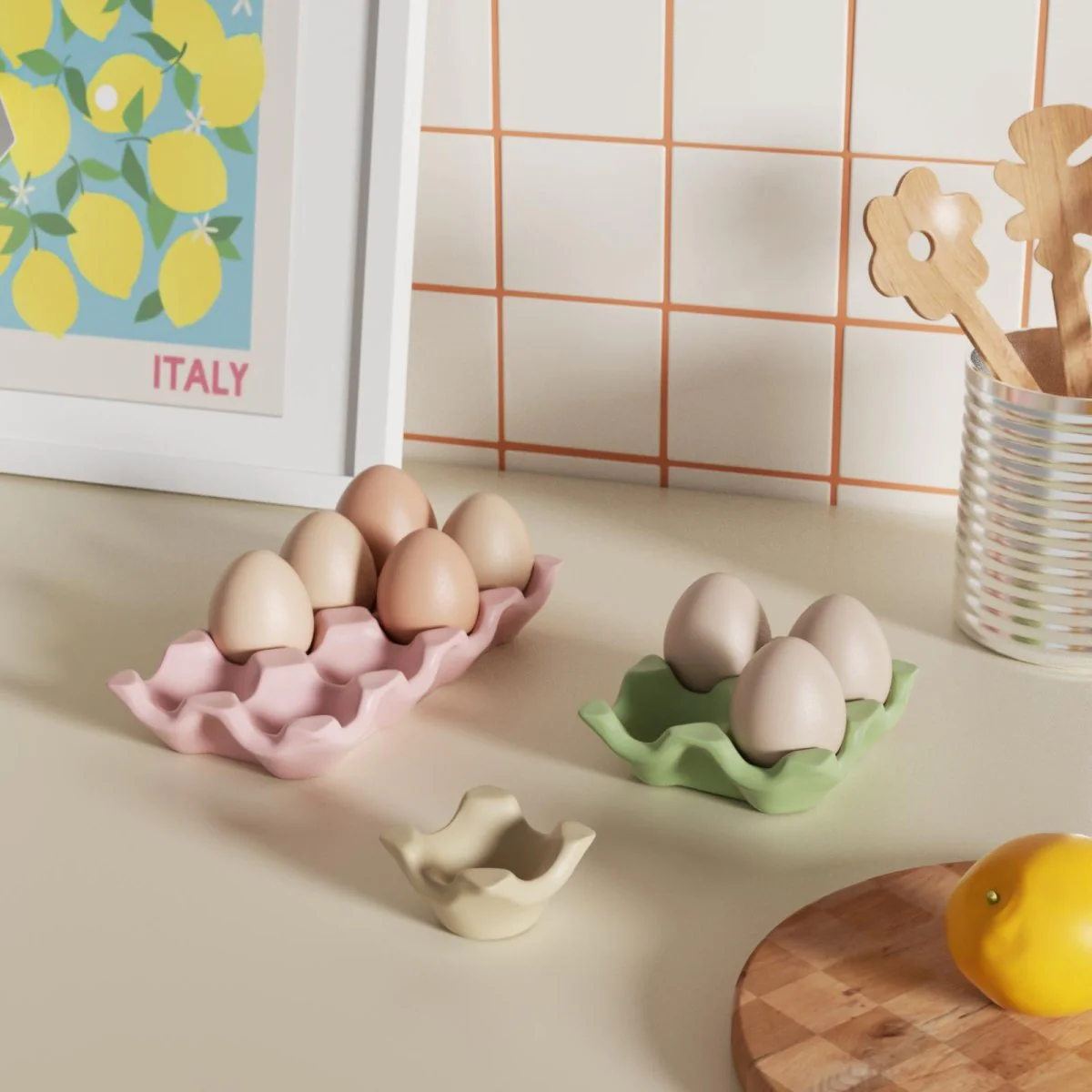 Egg Soft Curve Egg Tray Mold Collection - Image 3