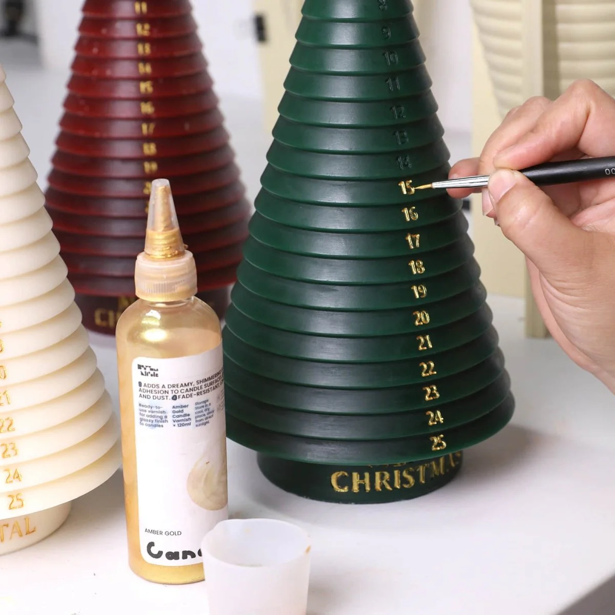 Academia Design de Velas × Boowan Nicole | Advent Candle Mold - Image 5