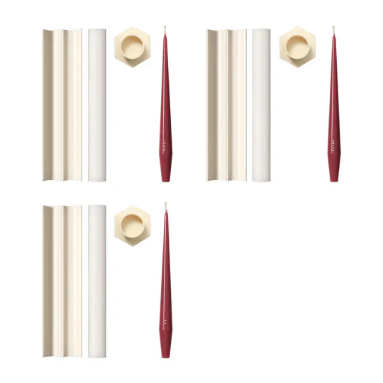 Academia Design de Velas × Boowan Nicole | Trio Taper Candle Mold Collection - Image 11