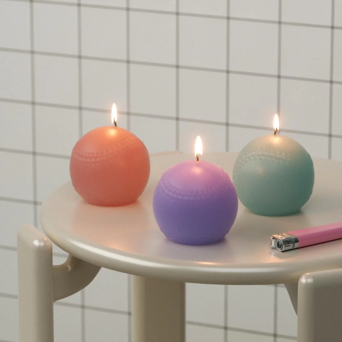 The Baseball Candle Silicone Mold - Image 3
