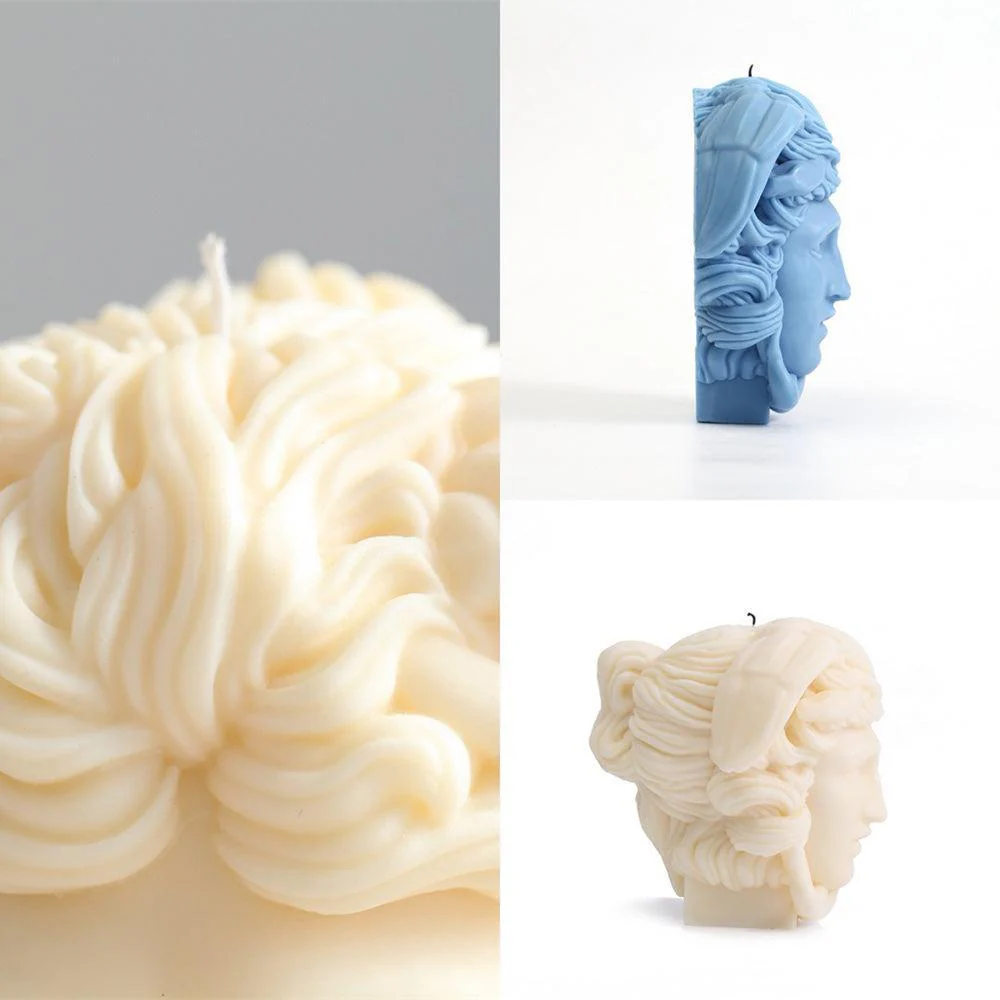 Medusa Candle Silicone Mold - Image 4