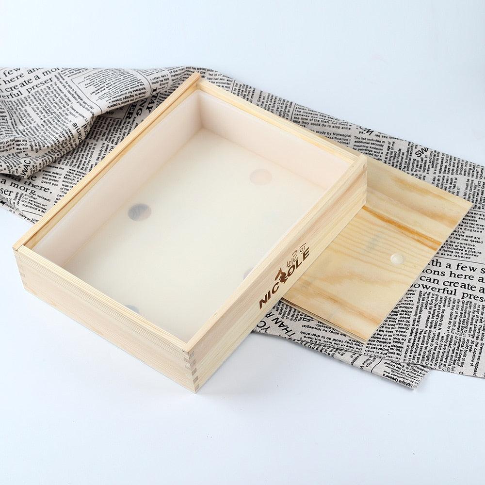 Big Rectangle Silicone Soap Mold for DIY Handmade - Image 3