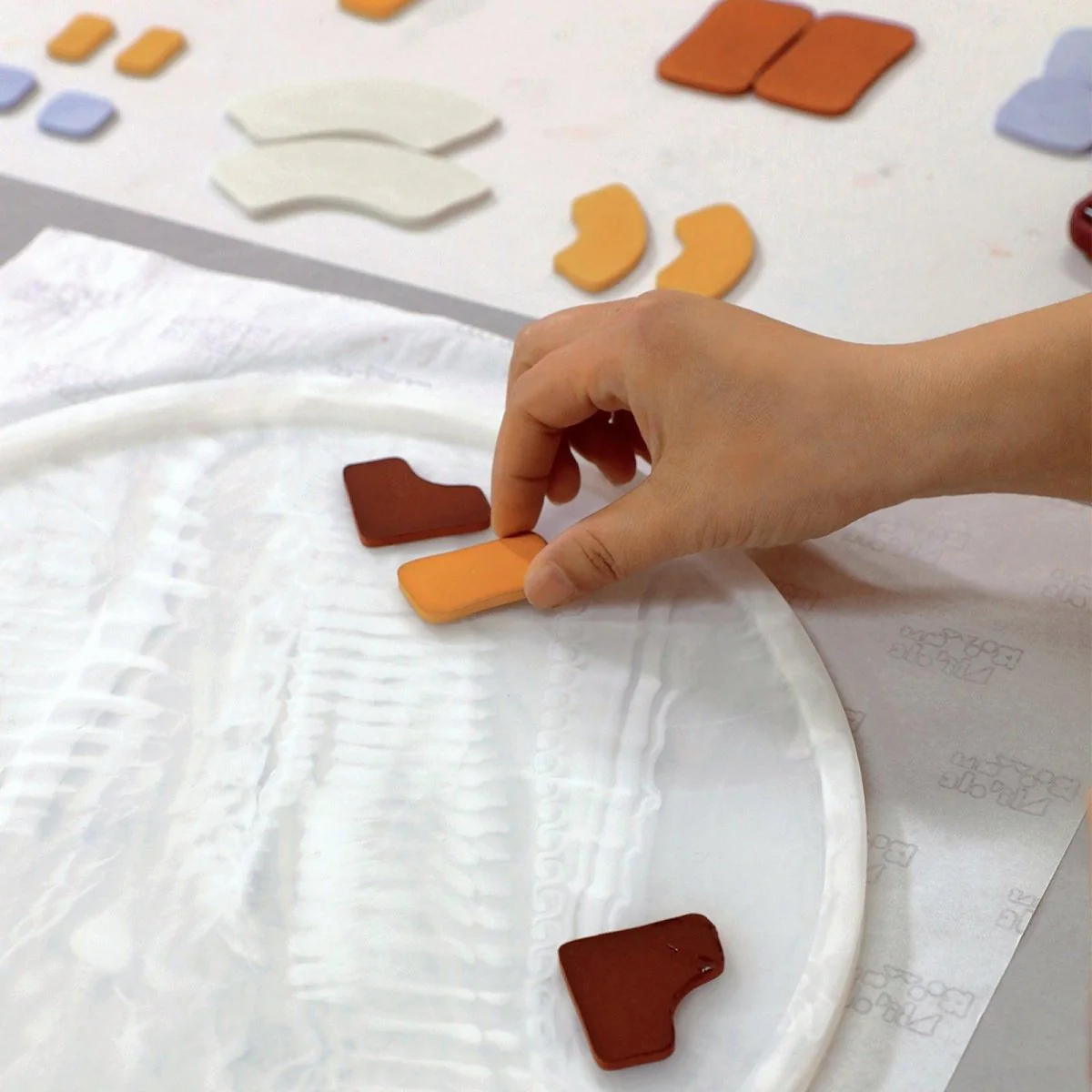 Block-Play Placemat Silicone Mold and Glaze Coat - Image 7