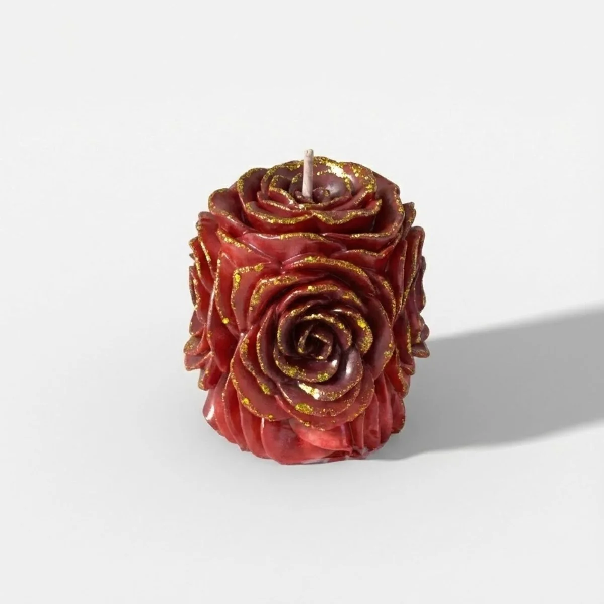 Blossom of Romance Pillar Candle Silicone Mold