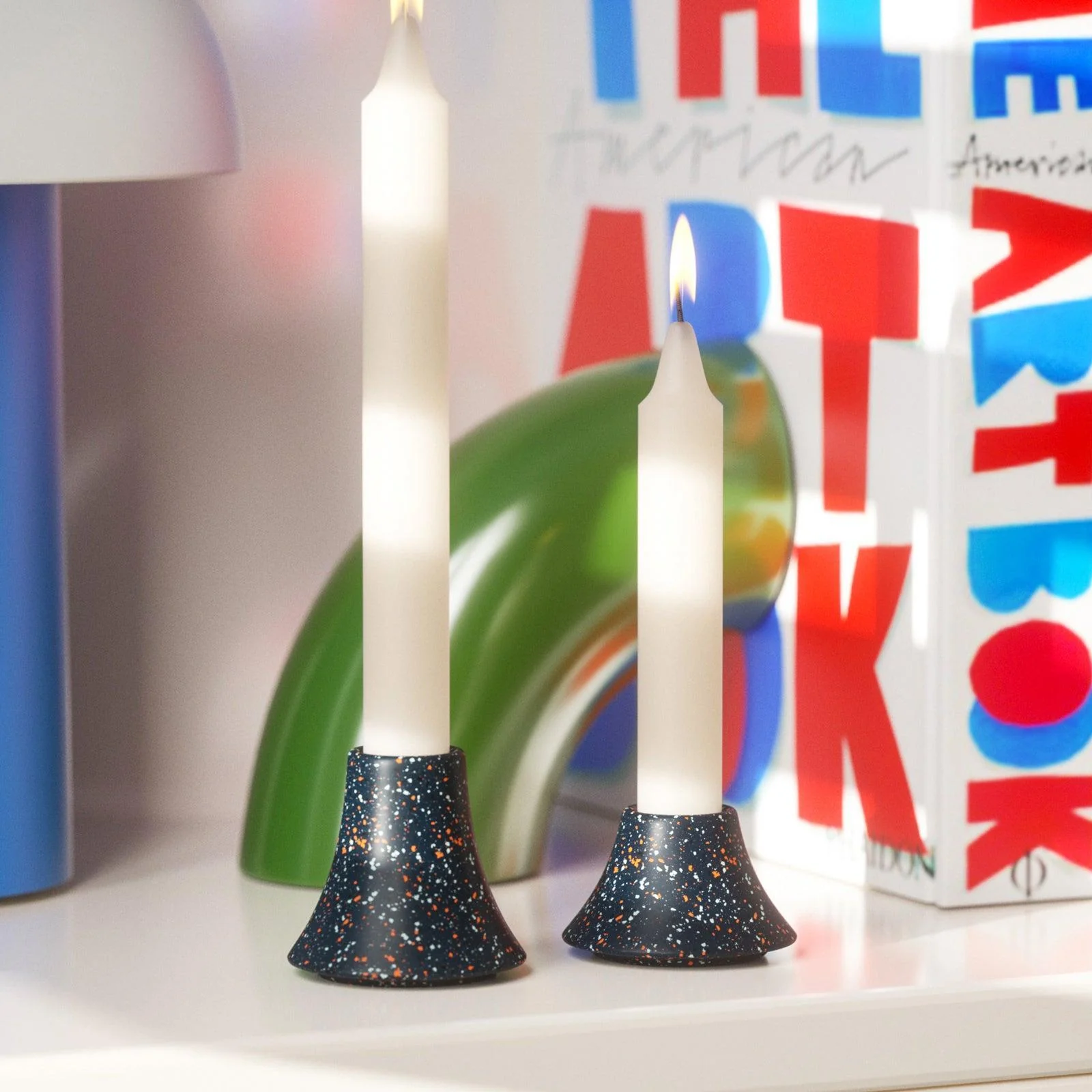 High Round Taper Candle Holder Silicone Mold - Image 6