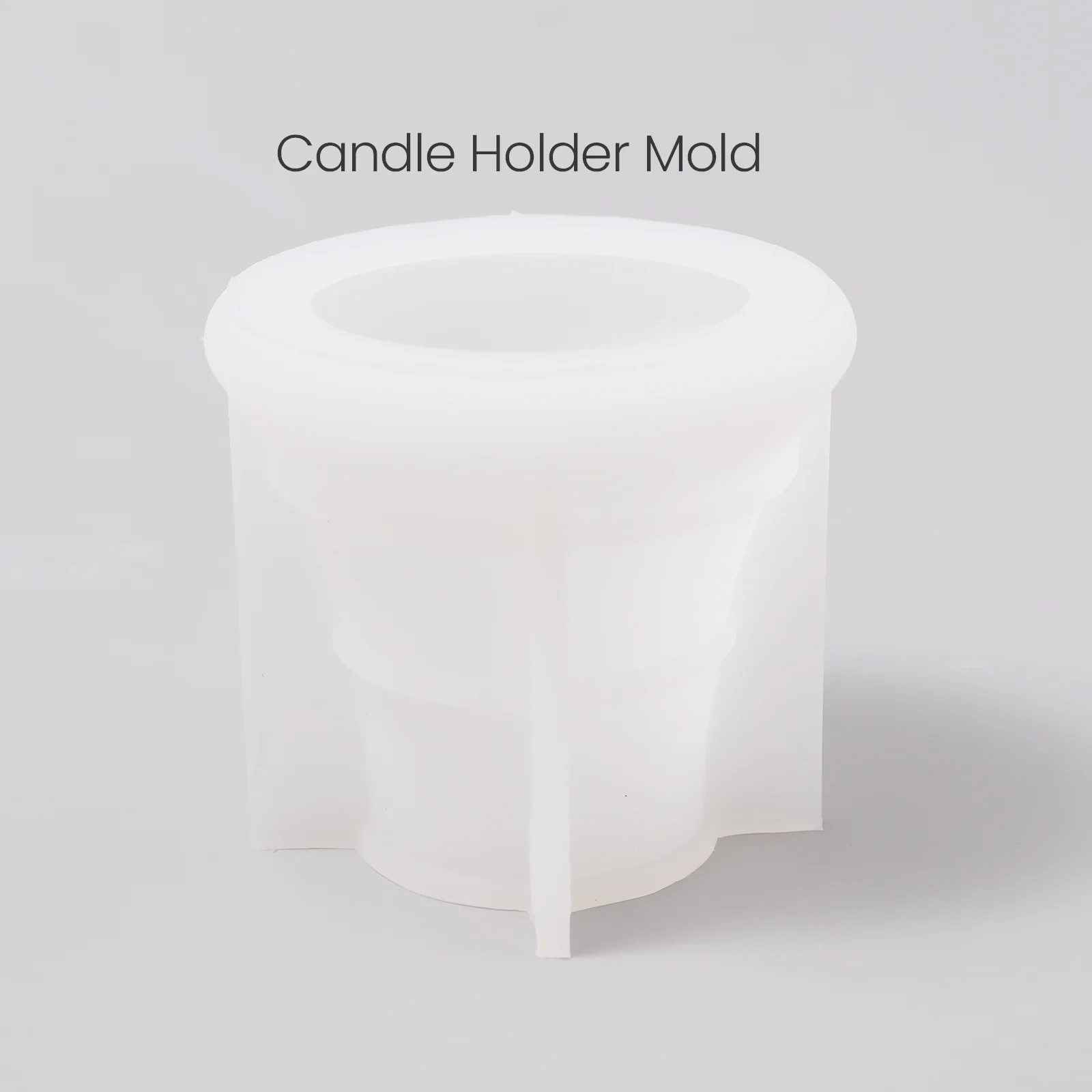High Round Taper Candle Holder Silicone Mold - Image 7