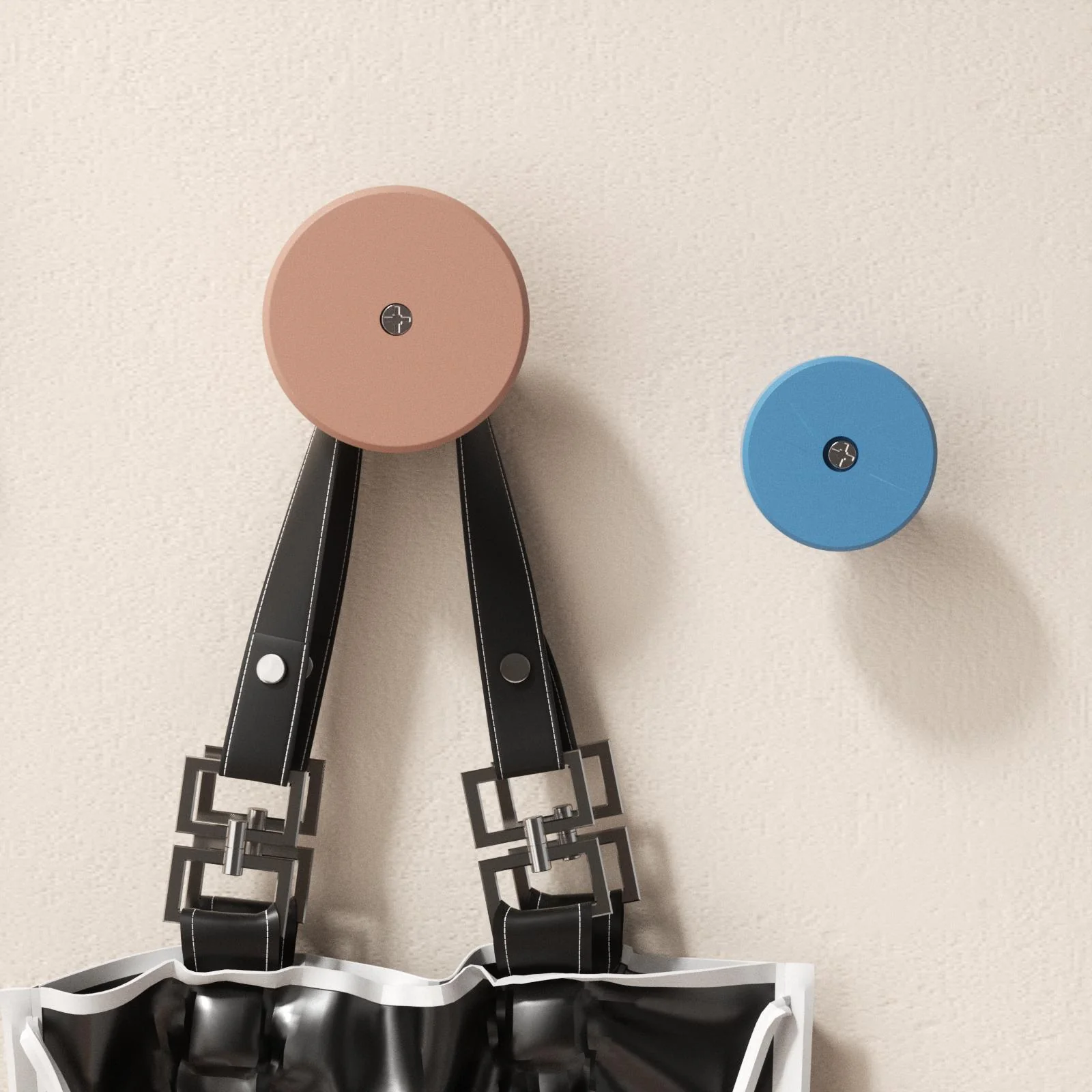 Round Wall Cloth Coat Hook Silicone Mold - Image 4
