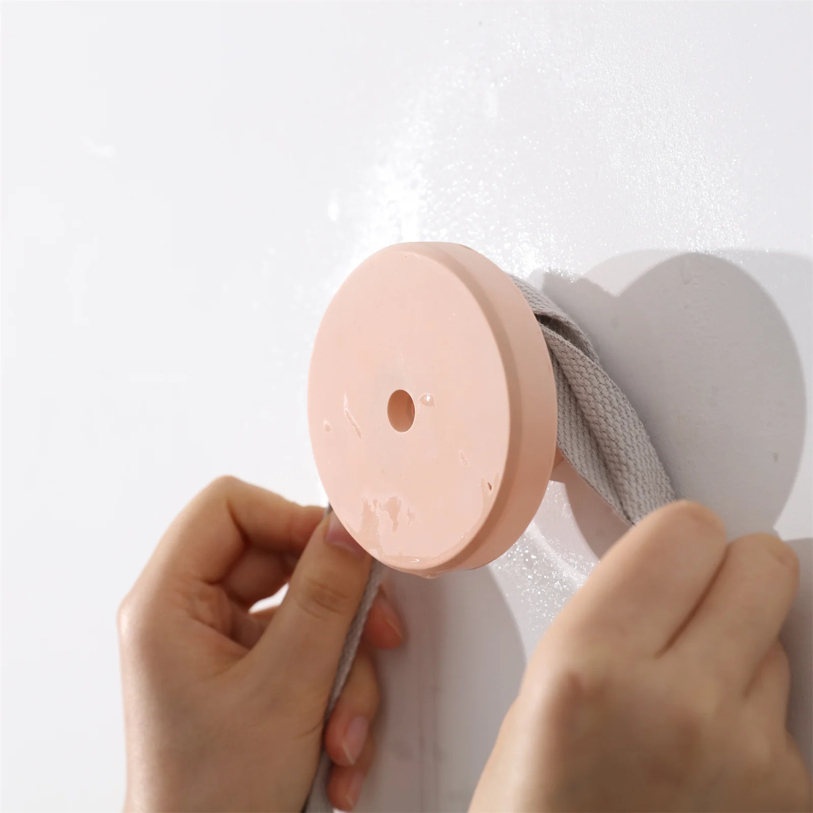 Round Wall Cloth Coat Hook Silicone Mold - Image 9