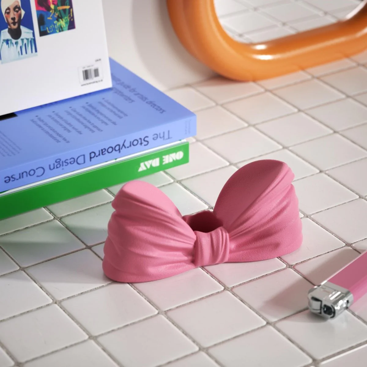 Cutie Bow Candle Holder Silicone Mold - Image 7