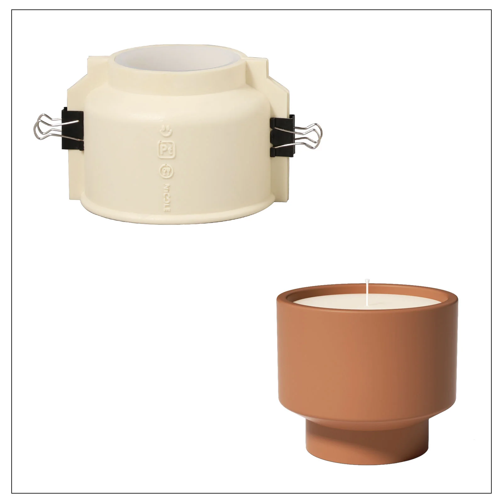 Bowl-shaped Candle Jar Silicone Mold - Ⅱ - Image 9