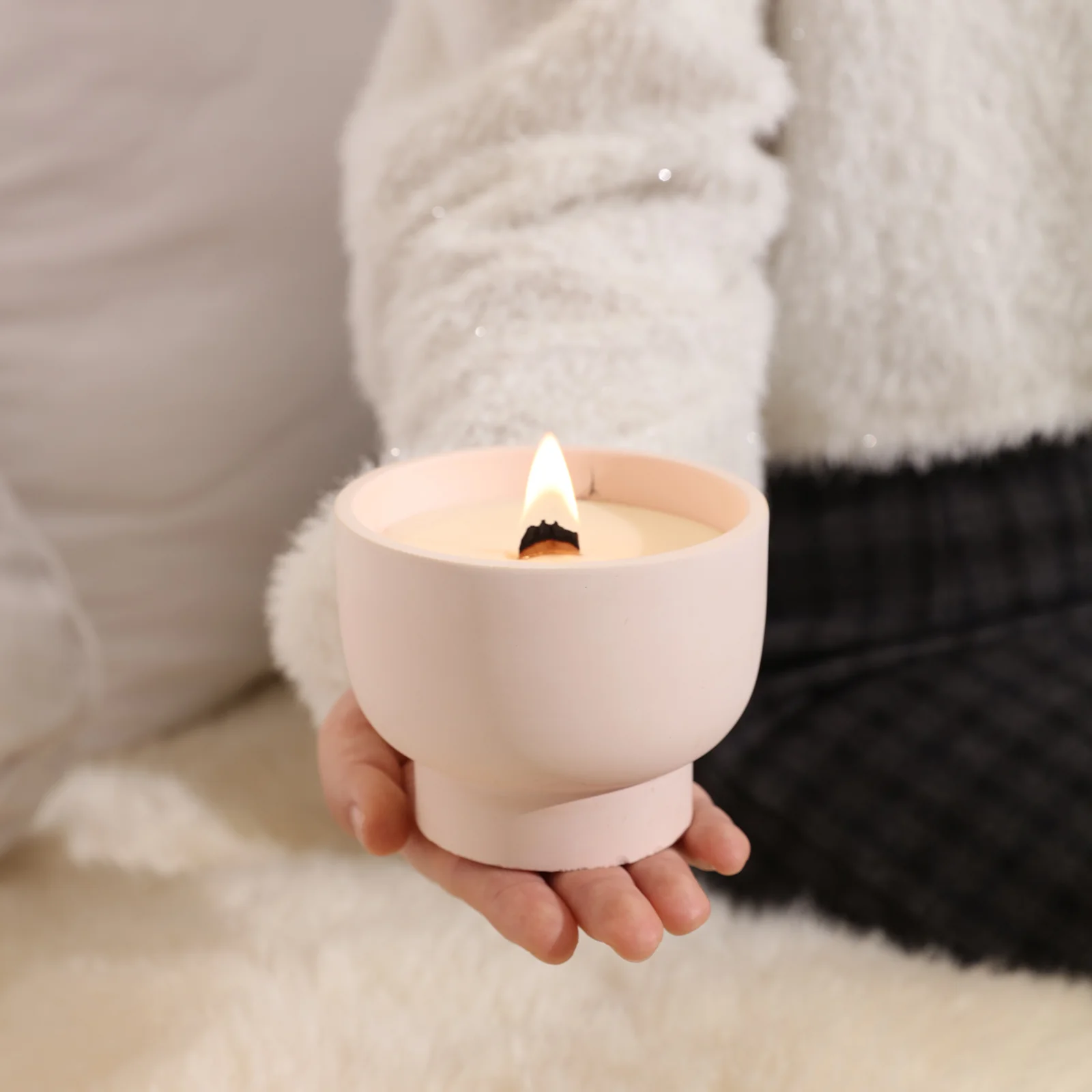 Bowl-shaped Candle Jar Silicone Mold - Ⅰ - Image 6