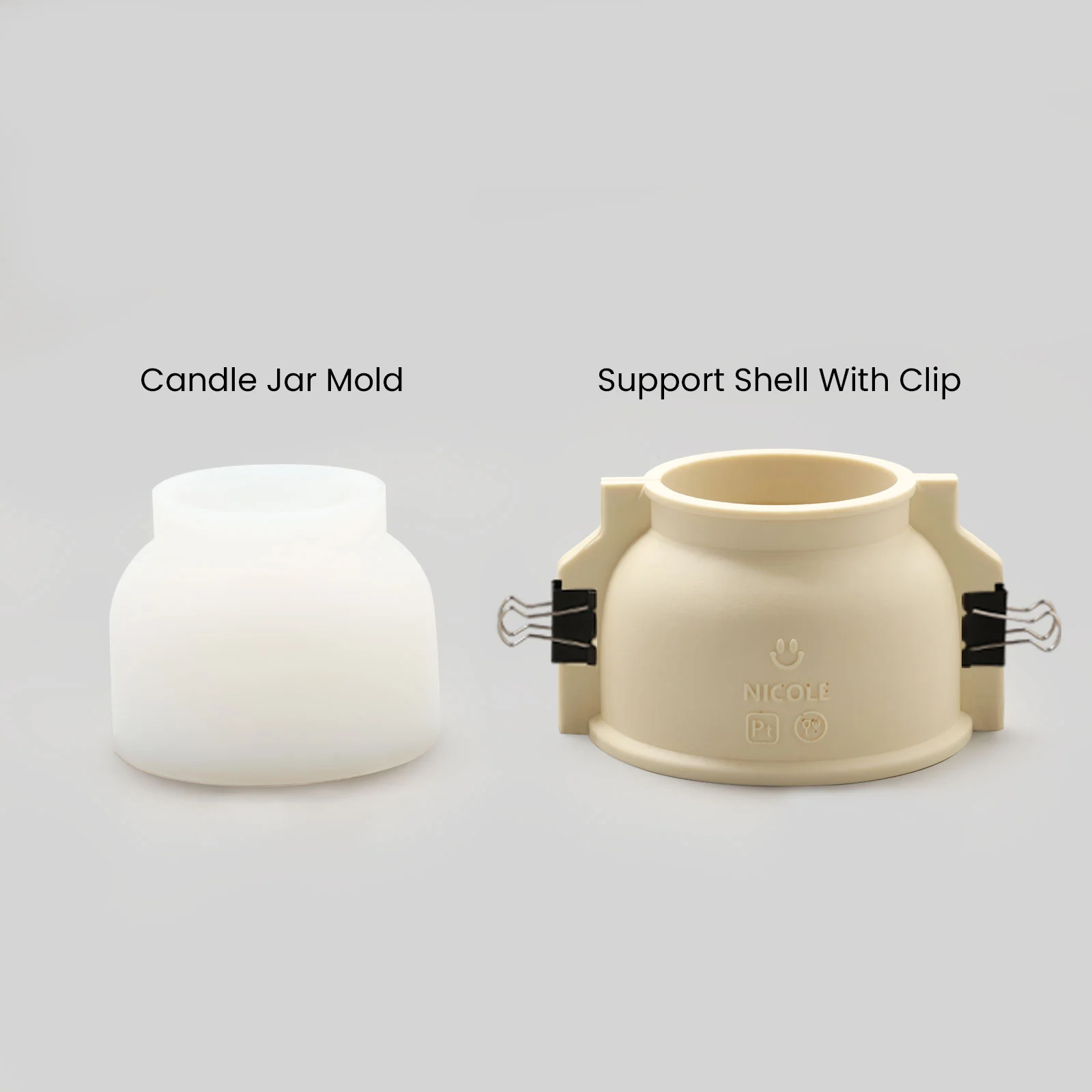 Bowl-shaped Candle Jar Silicone Mold - Ⅰ - Image 8