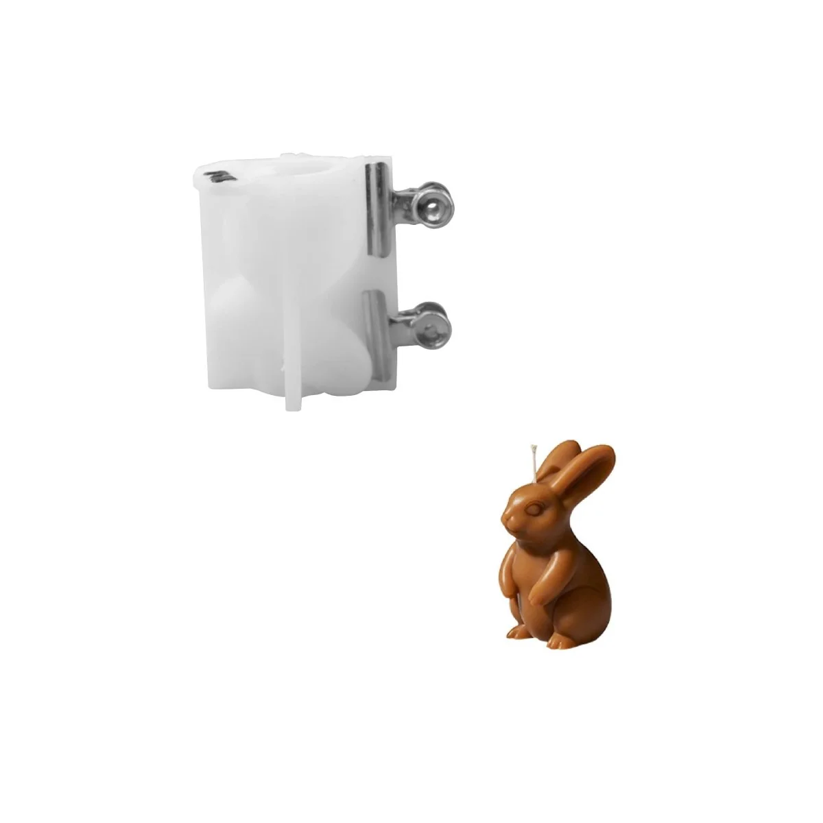 The Little Bunny Garden Candle Silicone Mold Collection - Image 11