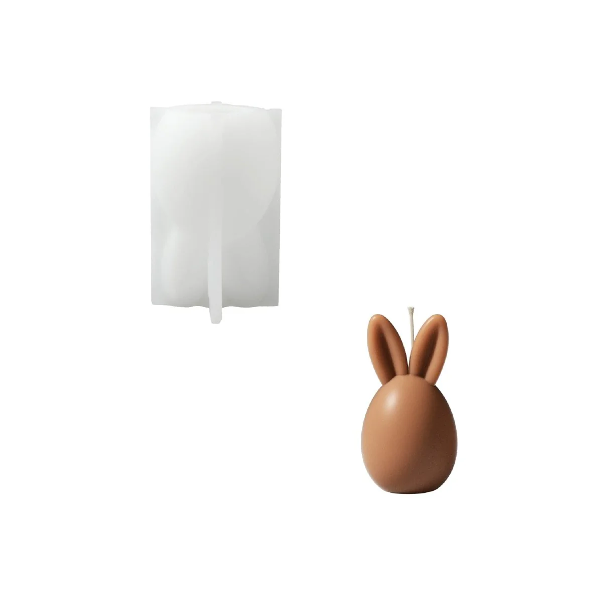 The Little Bunny Garden Candle Silicone Mold Collection - Image 12