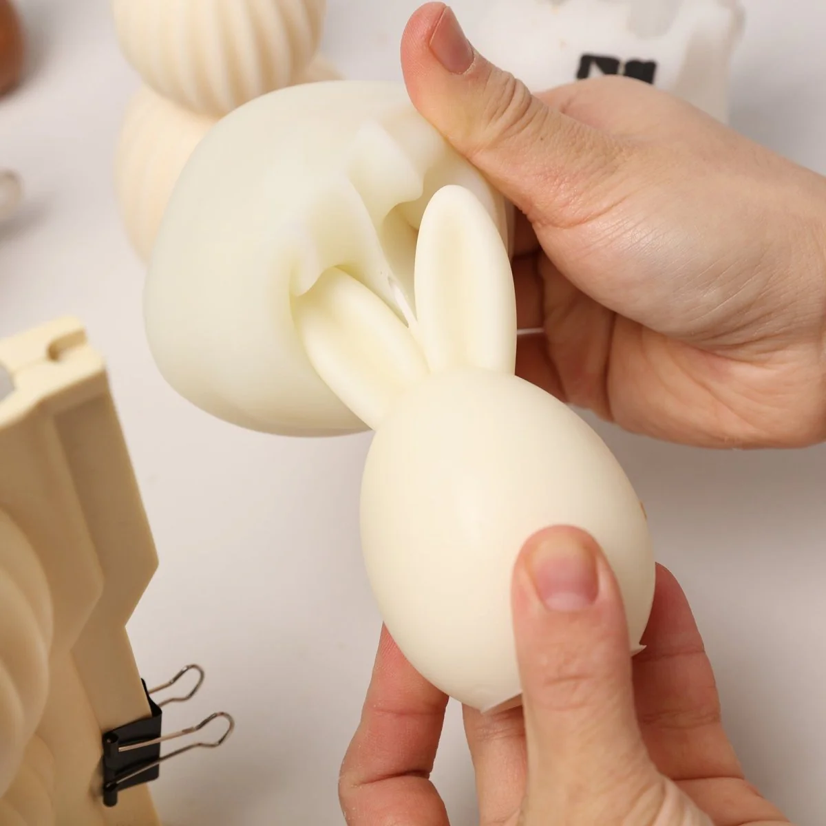 The Little Bunny Garden Candle Silicone Mold Collection - Image 6