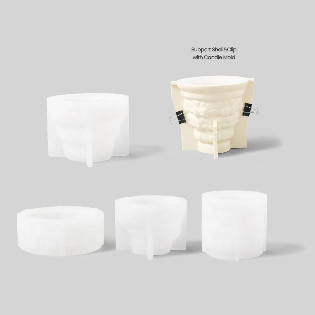 Wedding Cake Candle Silicone Mold Collection - Image 10