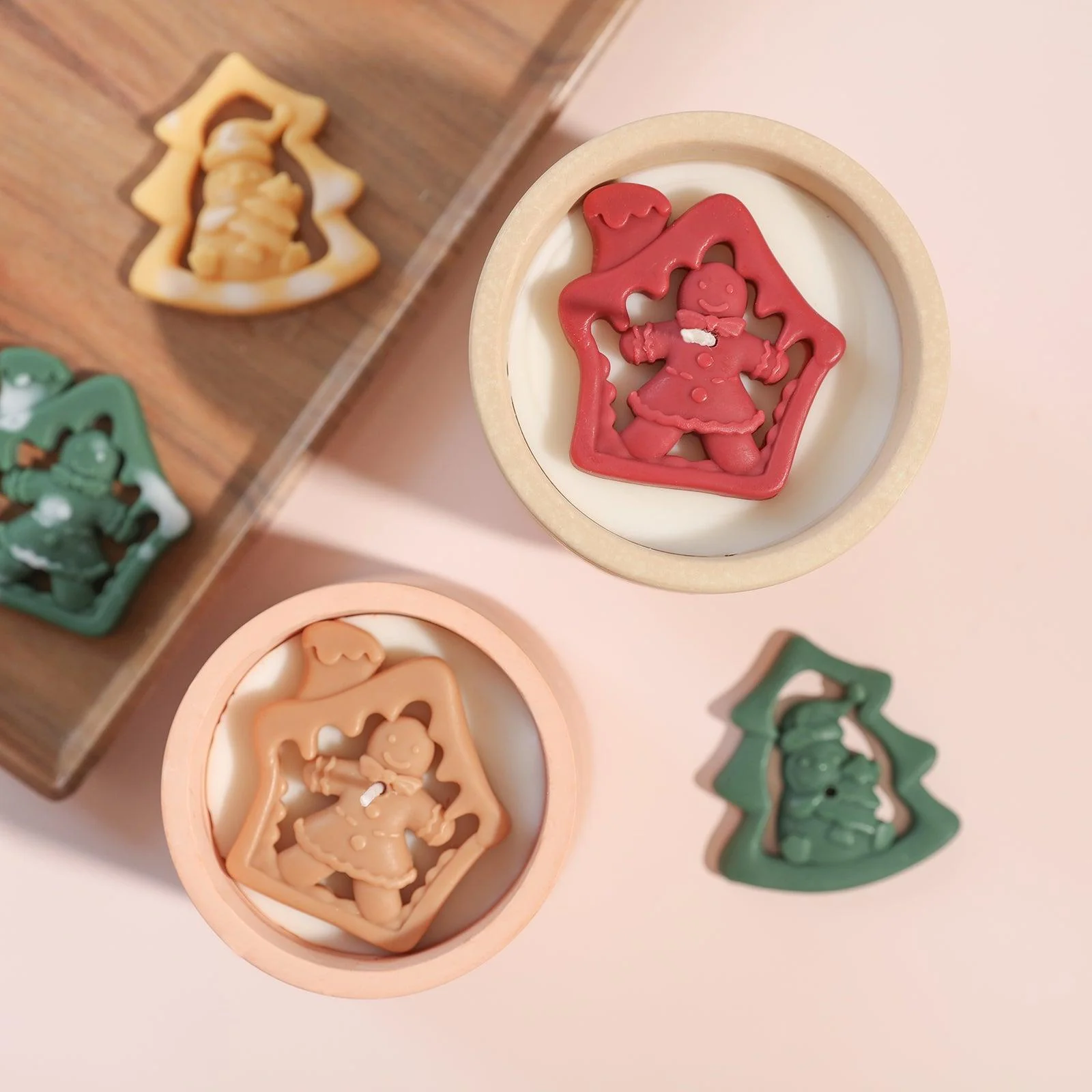 Stellar Ginger Home Candle Jar Decoration Silicone Mold - Image 5