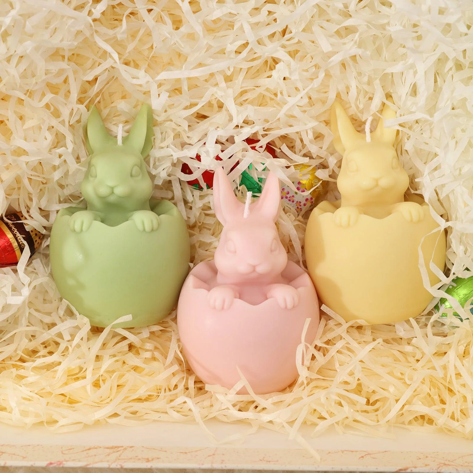 Easter Hoppy Bunny Candle Silicone Mold - Image 7