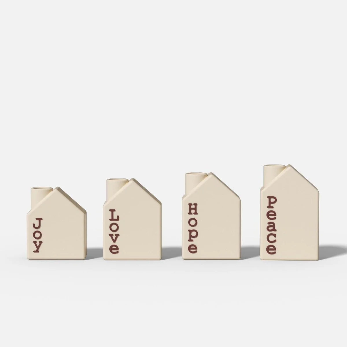 Advent Cottage Candle Holder Silicone Mold Collection