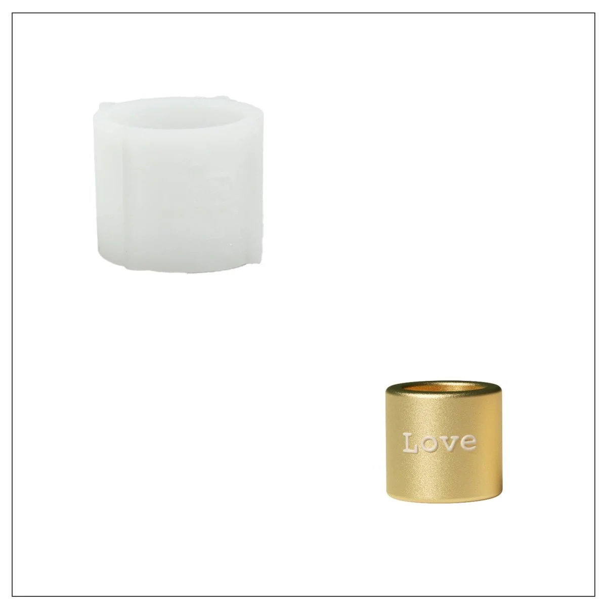 Advent Blessings Quartet Candle Holder Mold Collection - Image 11