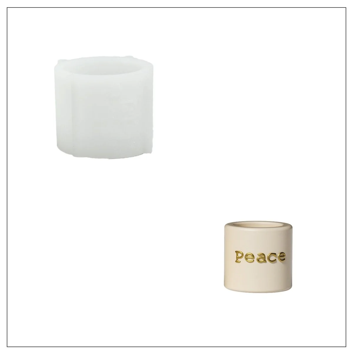 Advent Blessings Quartet Candle Holder Mold Collection - Image 12