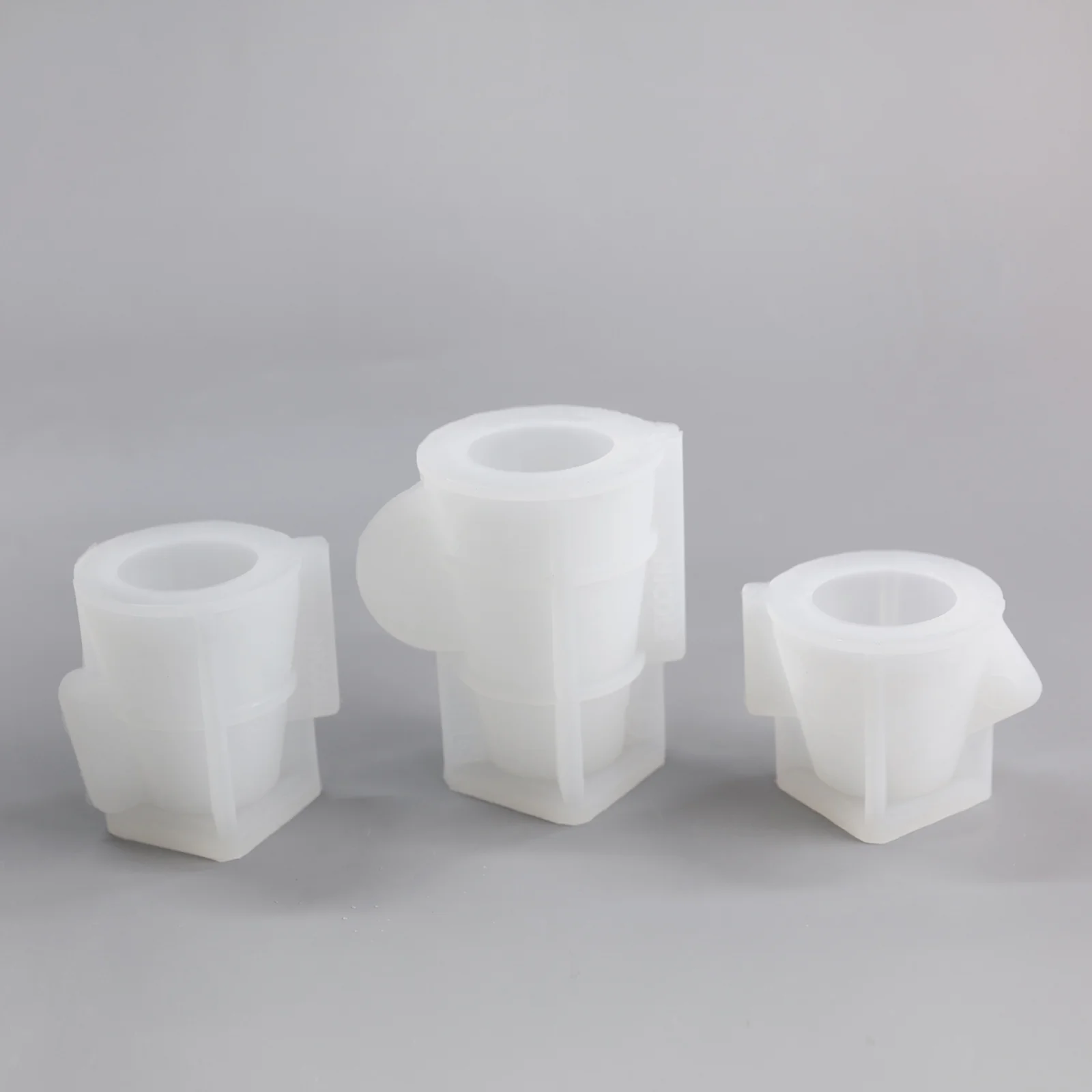 Geometric Taper Candle Holder Silicone Mould - Image 7