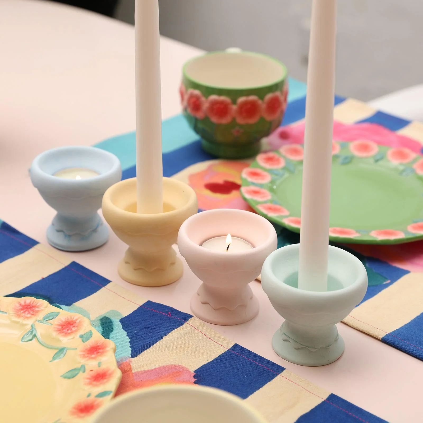 Eggshell Cup Shape Candle Holder Silicone Mold - Image 8
