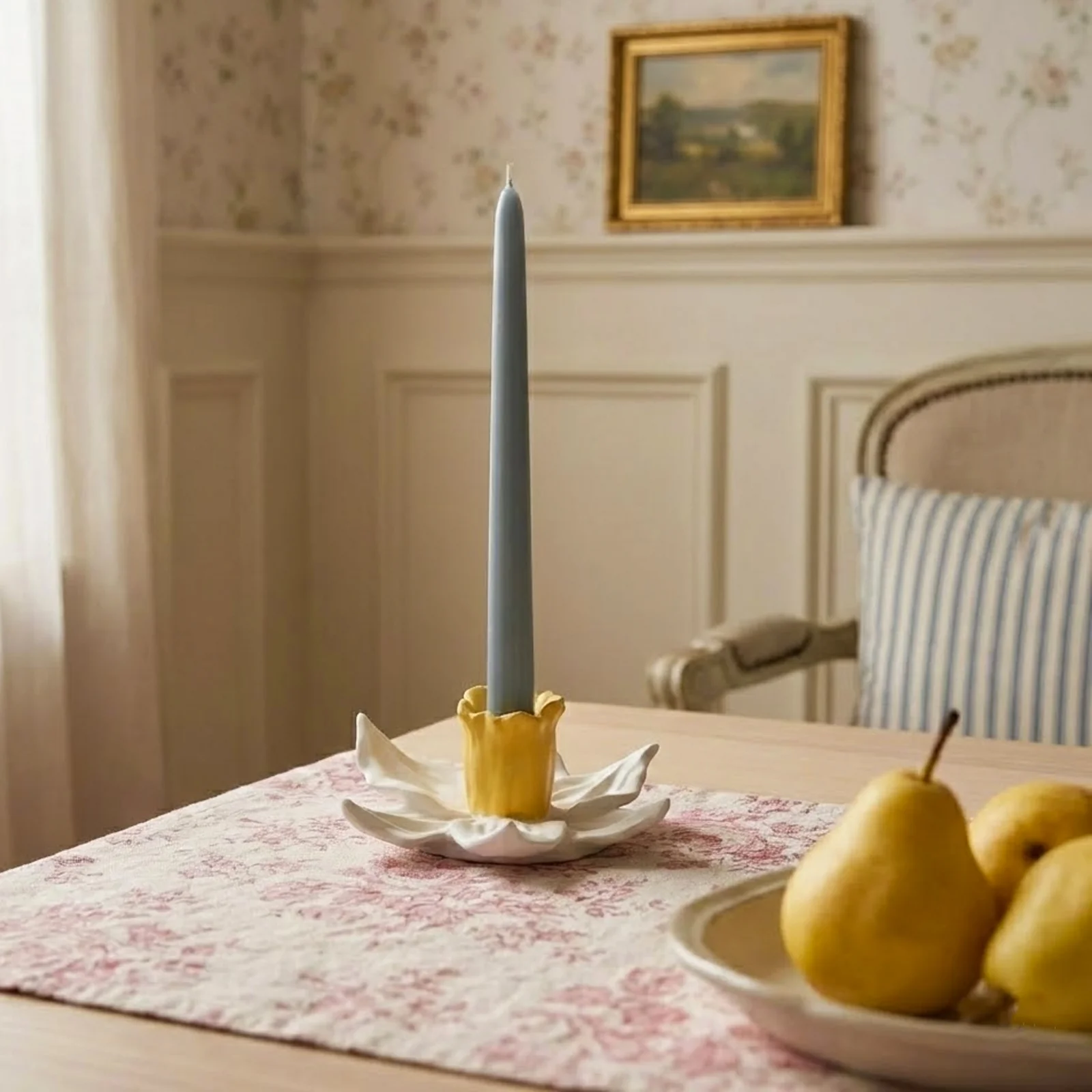 Graceful Daffodil Candle Holder Silicone Mold - Image 4