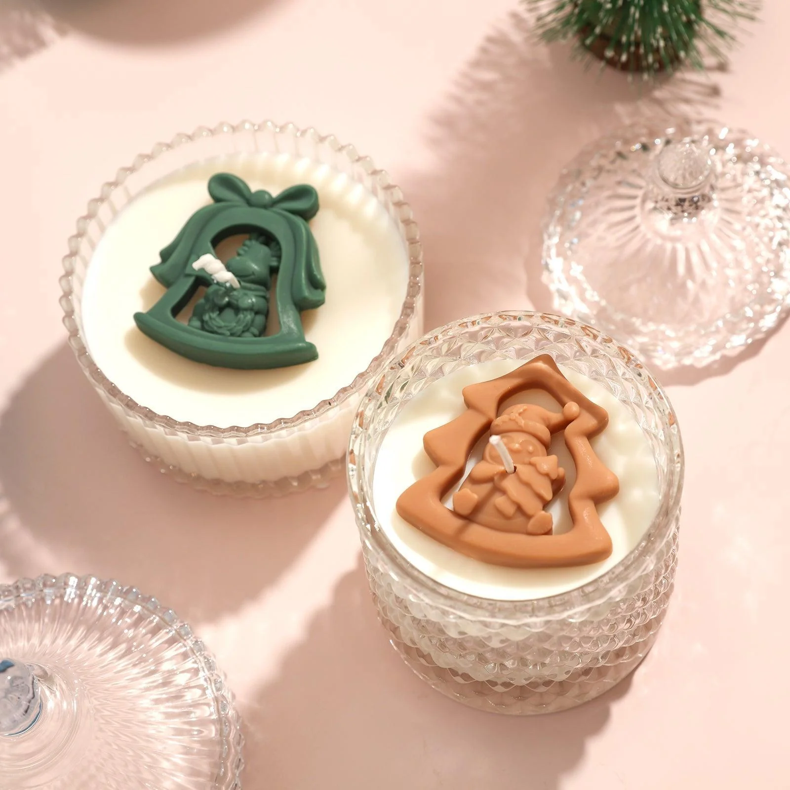 Snowman - Hugged Candle Silicone Mold - Image 4