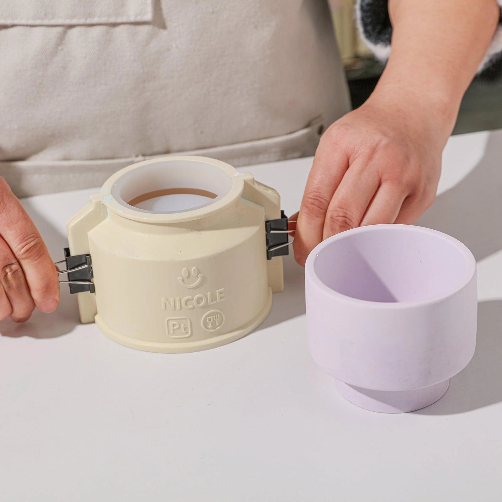 Bowl-shaped Candle Jar Silicone Mold - Ⅲ - Image 3