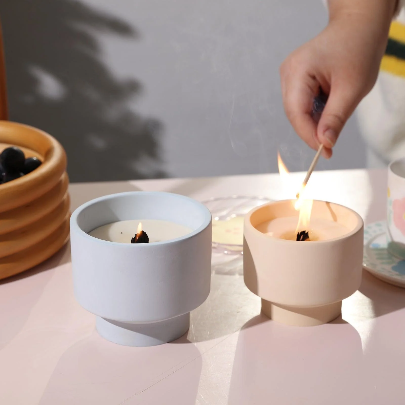 Bowl-shaped Candle Jar Silicone Mold - Ⅲ - Image 7