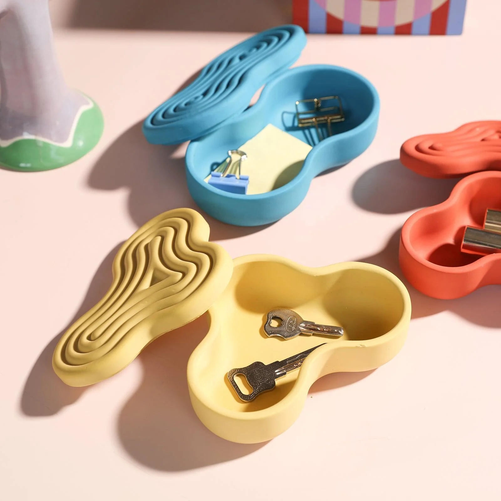 Wriggle Storage Box Candle Jar Silicone Mold - Image 6