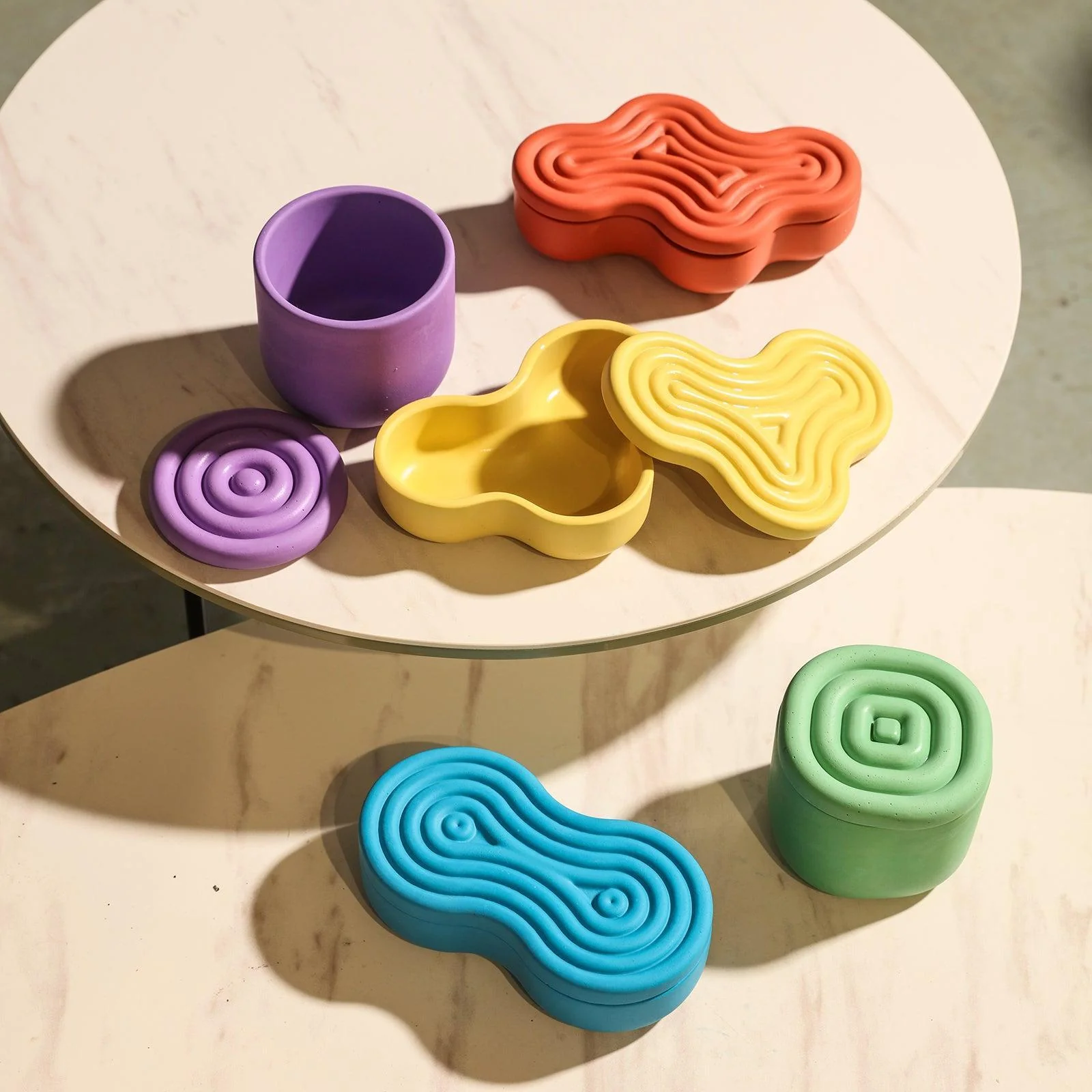 Wriggle Storage Box Candle Jar Silicone Mold - Image 8