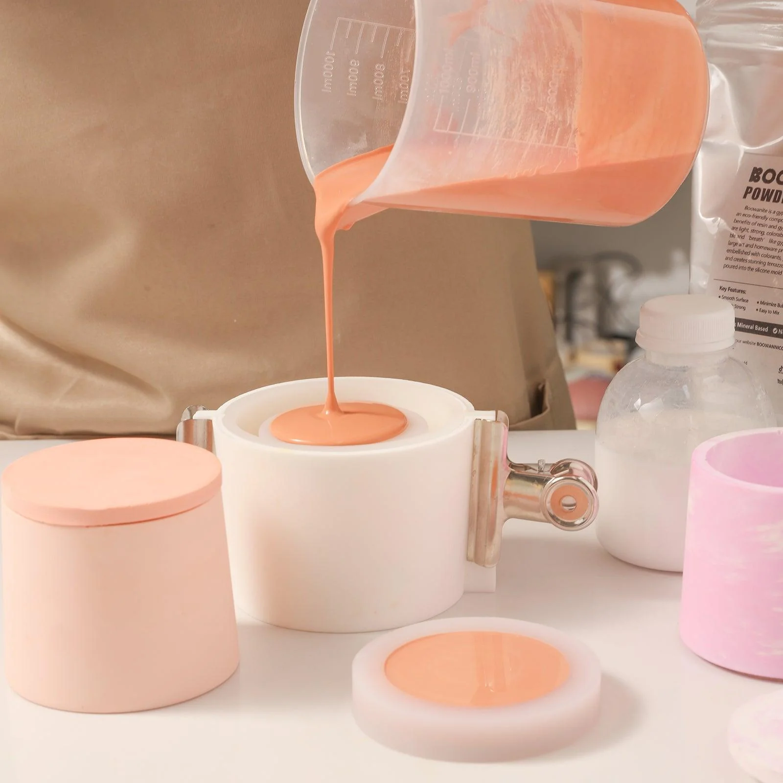 6.3oz Simple Style Candle Jar Silicone Mold & Candle Refill Mold - Image 3