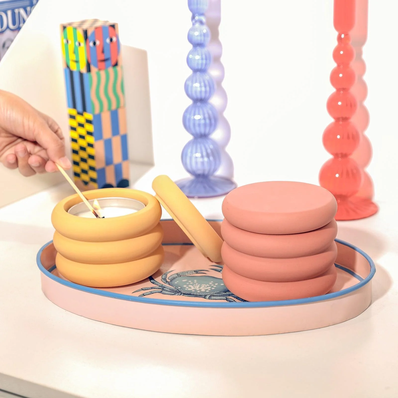 Macarron Candle Jar Silicone Mold with 6oz Refill Candle Tin - Image 6