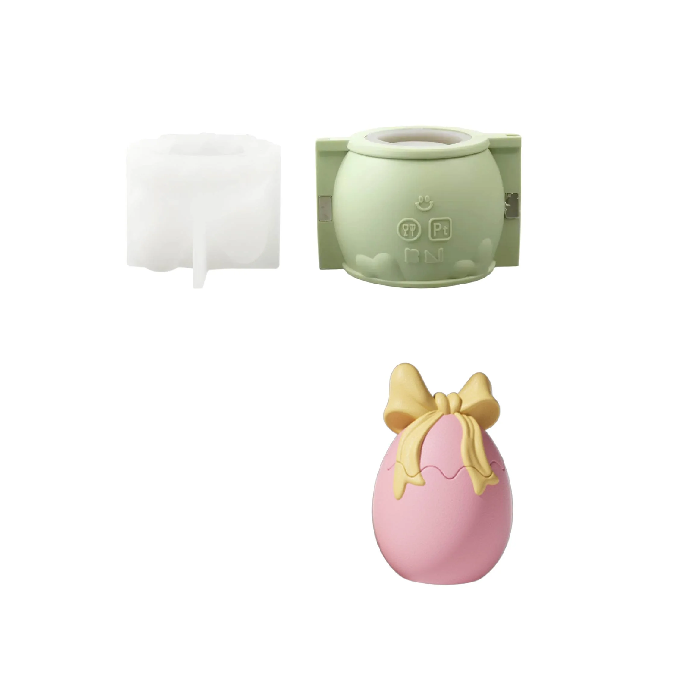 Bunny Egg Springtime Candle Jar Silicone Mold Collection - Image 16