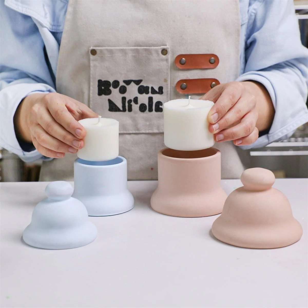 Jingle Bell Candle Jar & Candle Refill Silicone Mold Collecion - Image 6