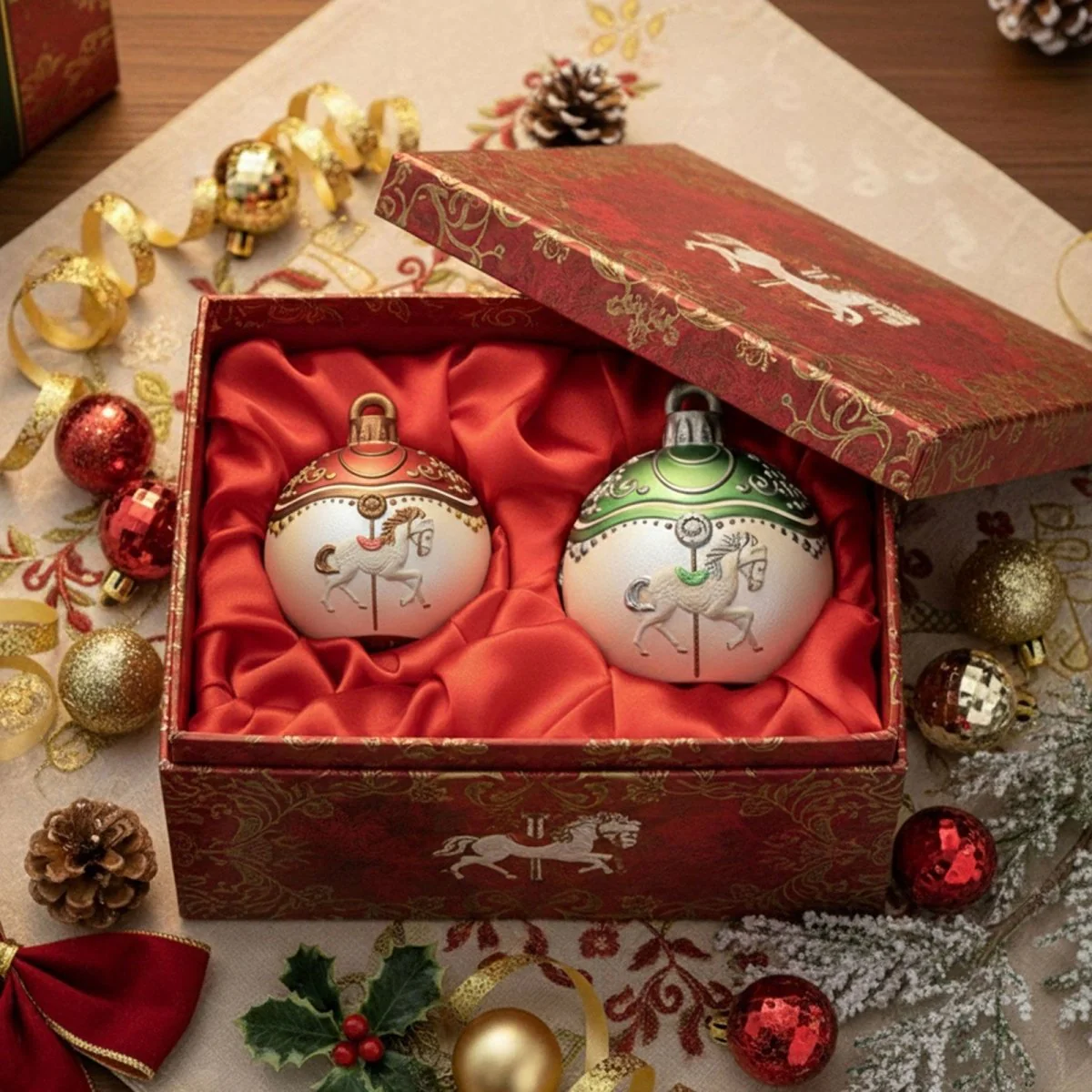 Carousel of Dreams Bauble Candle Jar & Candle Refill Silicone Mold Collection - Image 7