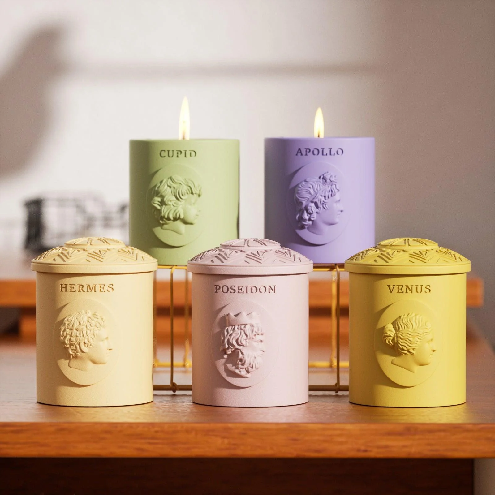Candle Jar with Lid Silicone Mold - Image 5
