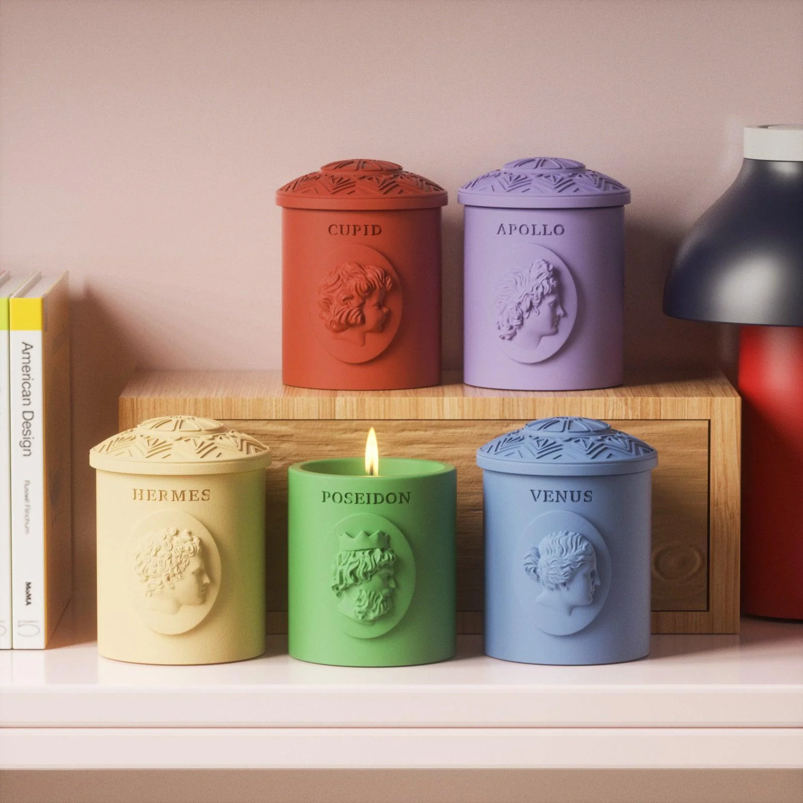 Candle Jar with Lid Silicone Mold - Image 6