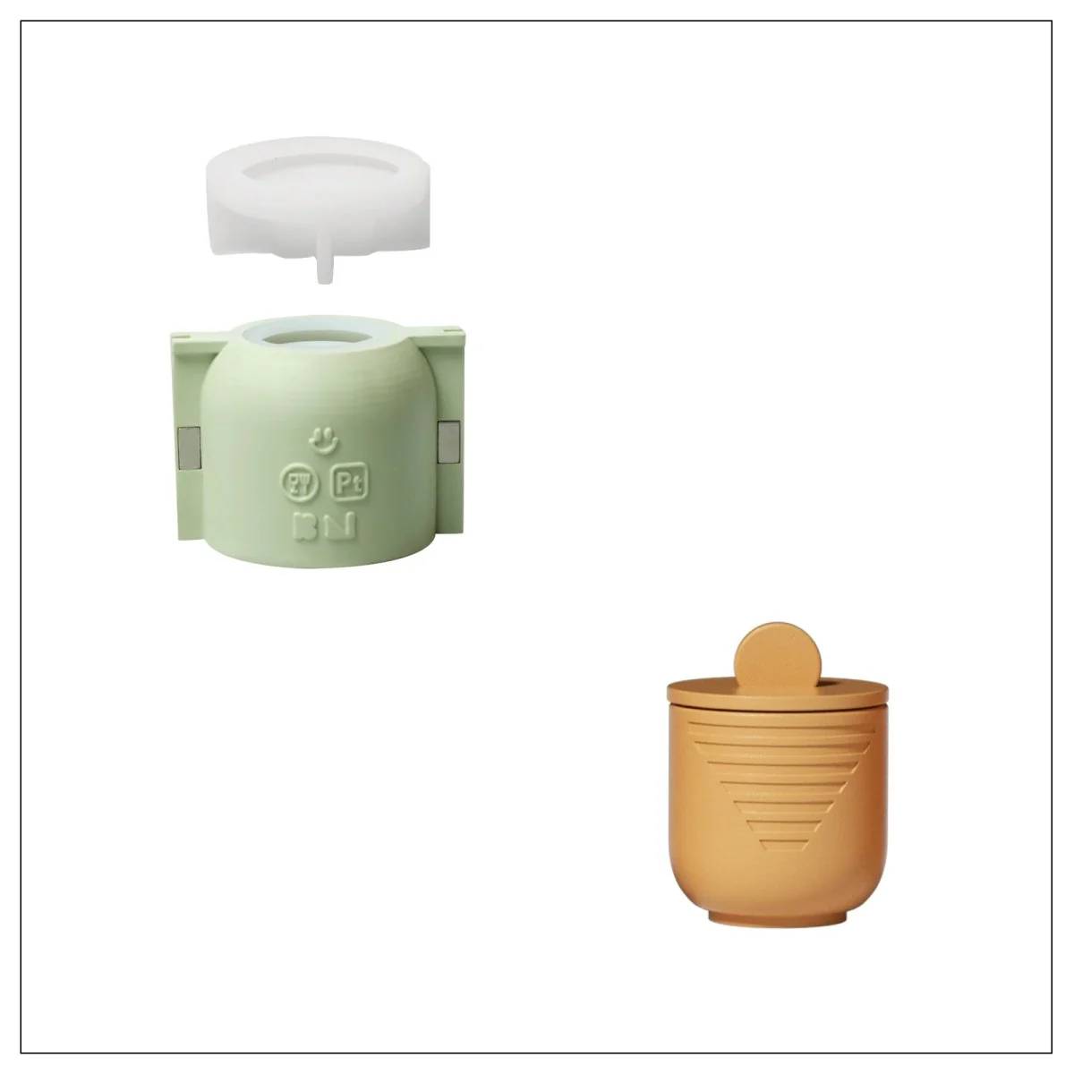 Sunset Ripple Candle Jar Candle Refill Silicone Mold Collection - Image 10